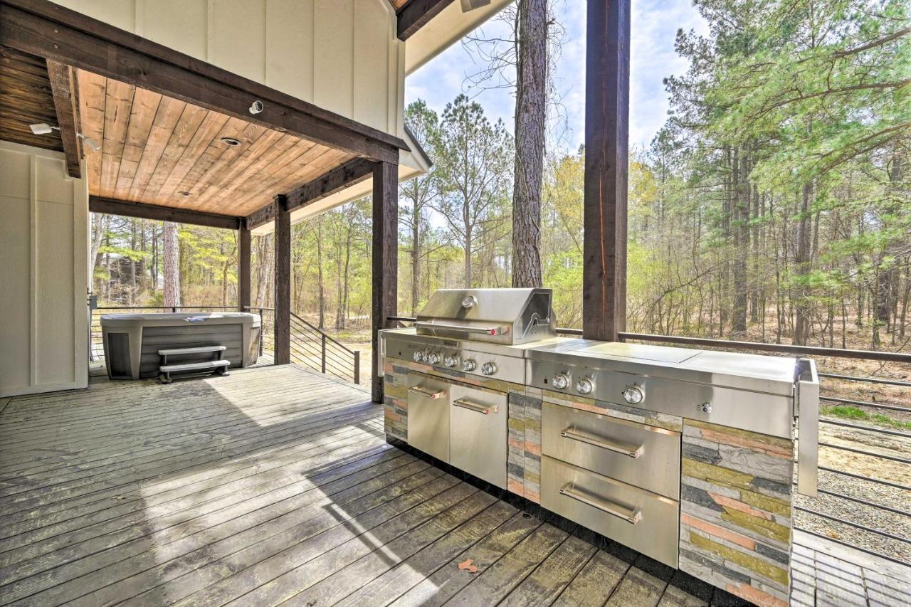 Private Hot Tub, Outdoor Fireplace Broken Bow Gem Luaran gambar