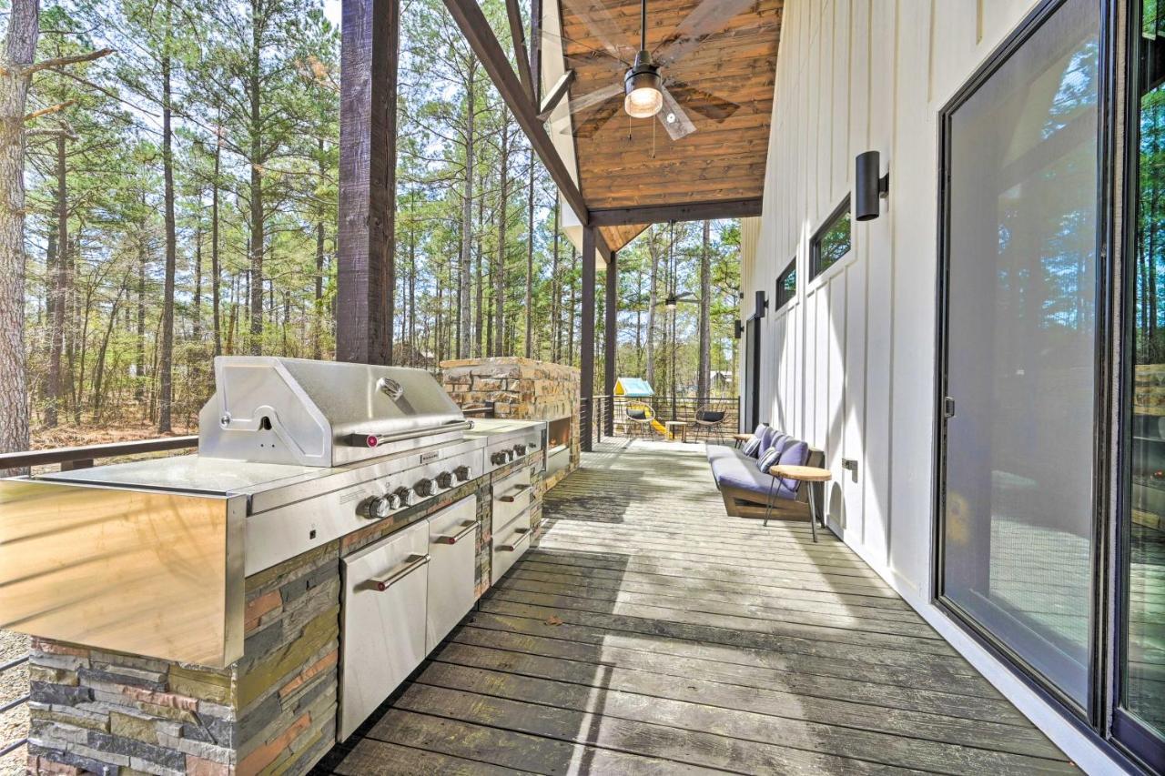 Private Hot Tub, Outdoor Fireplace Broken Bow Gem Luaran gambar